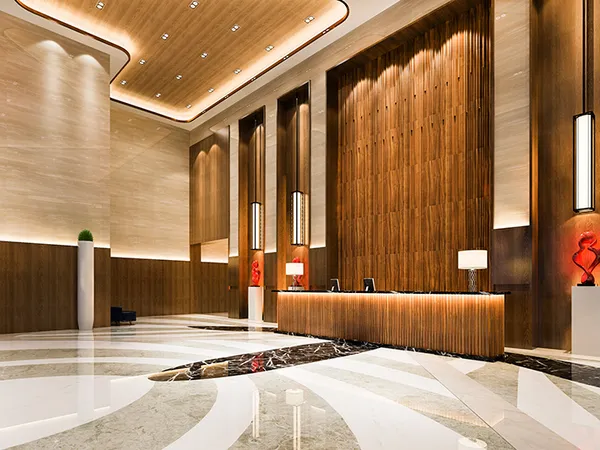 五星級飯店大廳